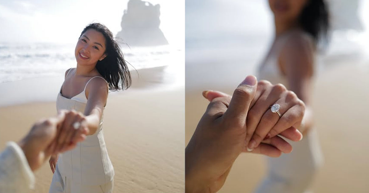 Rei Germar’s Beach Proposal From Migy Romulo